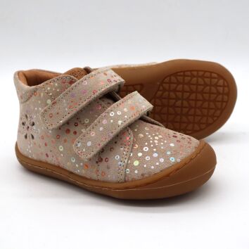 Develab BF Firststep Soft Shoe Velcro Beige 21
