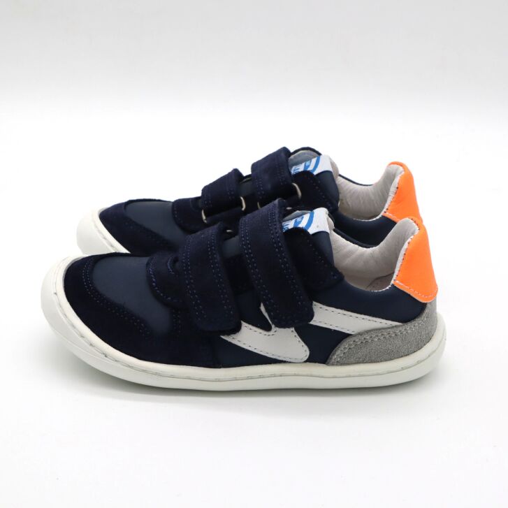 Develab BF Soft Sneaker Velcro Navy Suede 24