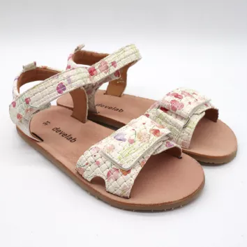 Develab BF Sandal Velcro Off White