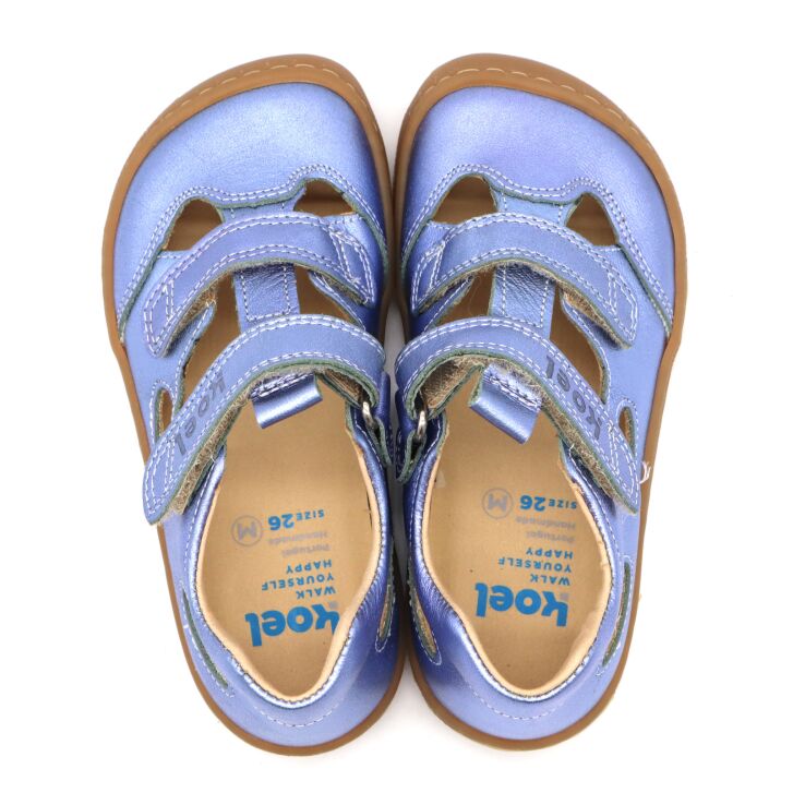 KOEL Barfußsandalen DEEN METALIC Lavandel 25
