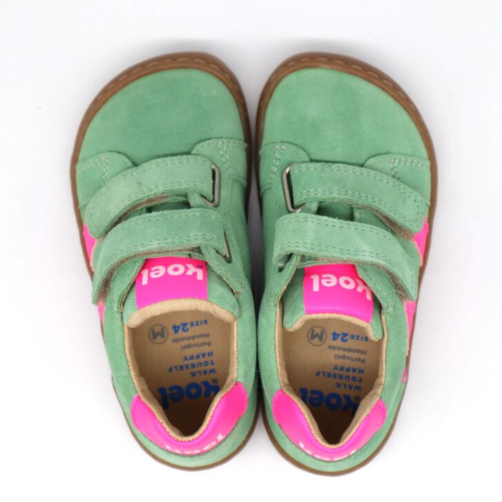 KOEL Barfußschuhe DENIS SUEDE Mint 30