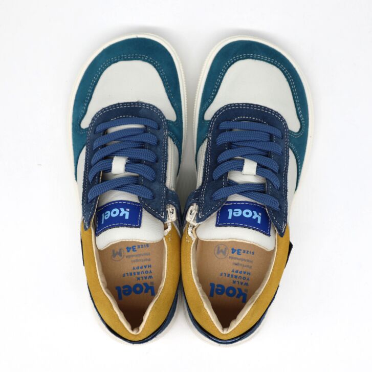 KOEL Barefoot Sneaker DATE SUEDE Yellow 34