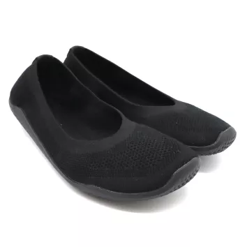 Vivobarefoot Asana Yin Ballerina Knit Womans Obsidian