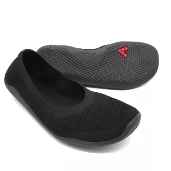 Vivobarefoot Asana Yin Ballerina Knit Womans Obsidian
