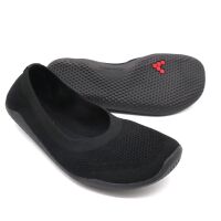 Vivobarefoot Asana Yin Ballerina Knit Womans Obsidian 38