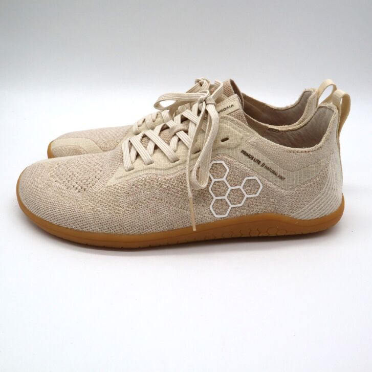 Vivobarefoot Primus Lite Knit Natural Womans Egret 40