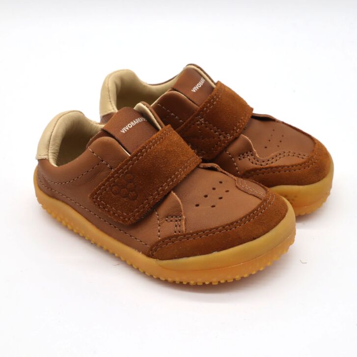 Vivobarefoot Gobi Sneaker Toddlers Acorn 24