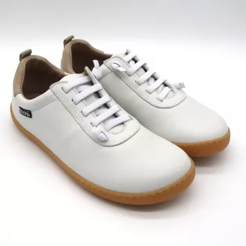 SNIPE Barfußschuhe Sneaker Damen Blanco Linen