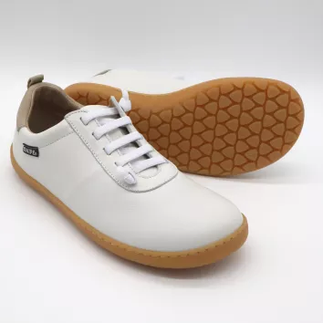 SNIPE Barfußschuhe Sneaker Damen Blanco Linen