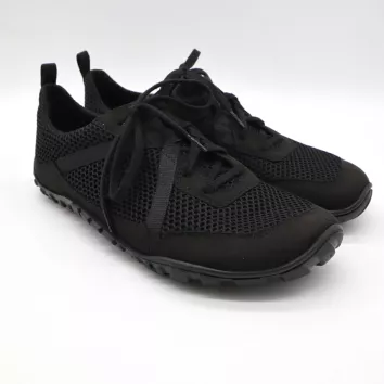 BÄR Barefoot Sneaker JUNIS TEX Schwarz