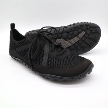 BÄR Barefoot Sneaker JUNIS TEX Schwarz 39