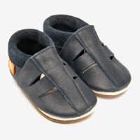 Orangenkinder Barfußschuhe Amigo Sandale Dunkelblau 22/23