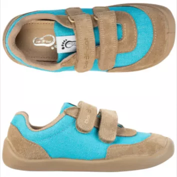 3F Bar3foot Sneaker OHIO Linen Turquoise