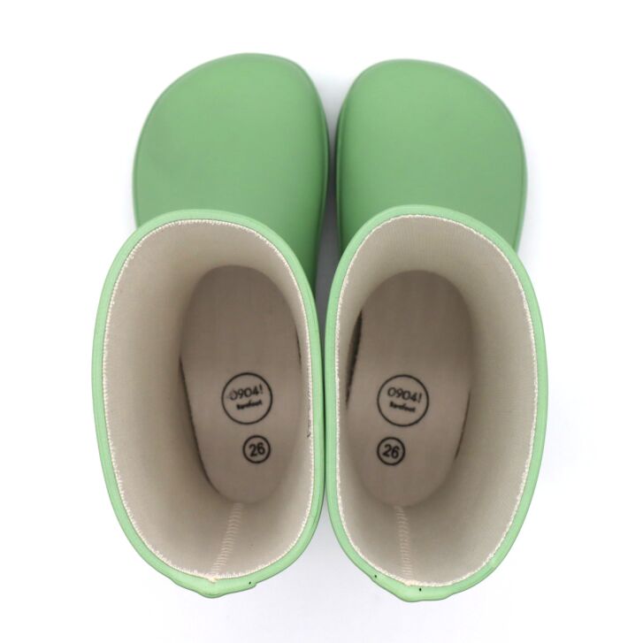 0904! Barefoot Gummistiefel Rainboot Light Green 35