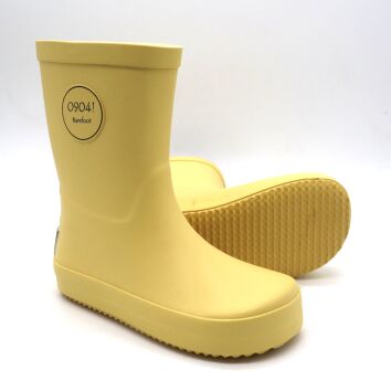 0904! Barefoot Gummistiefel Rainboot Yellow 28