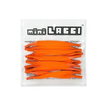 miniLACCI Schnürsenkel orange fluo