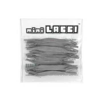 miniLACCI Schnürsenkel grau
