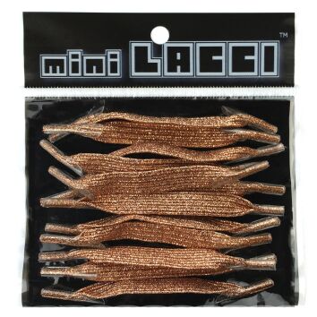 miniLACCI Schnürsenkel bronze glitter