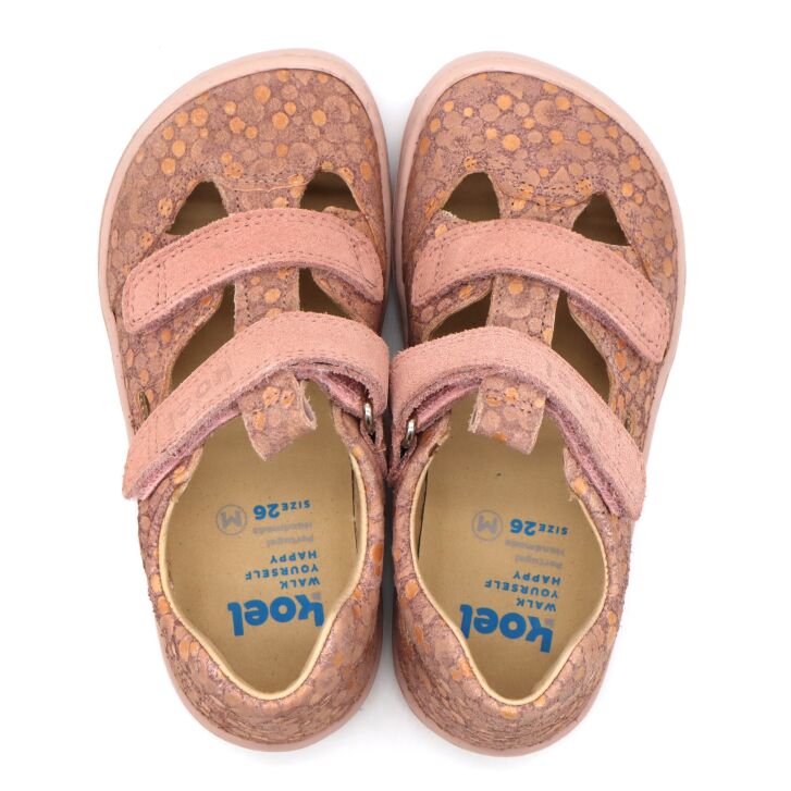 KOEL Barfußsandalen DEEN FANTASY Salmon 25