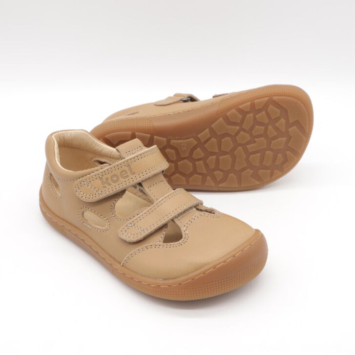 KOEL Barfußsandalen DEEN NAPA Taupe 25