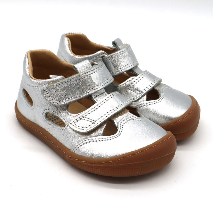KOEL Barfußsandalen DEEN METALIC Silver 21
