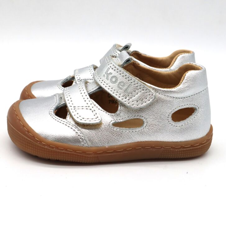 KOEL Barfußsandalen DEEN METALIC Silver 21