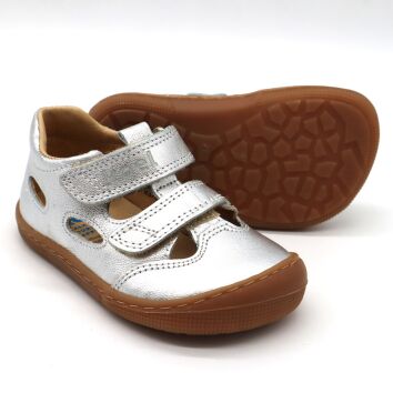 KOEL Barfußsandalen DEEN METALIC Silver 22