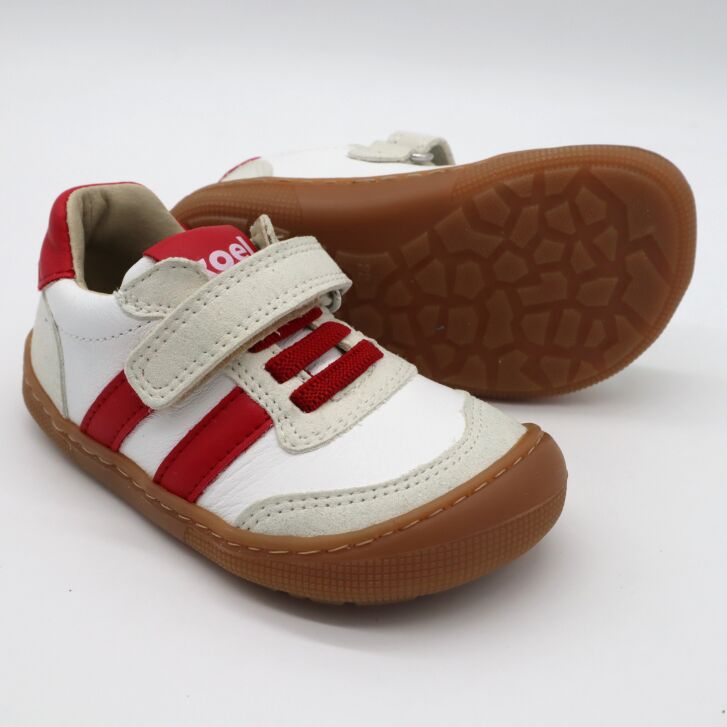 KOEL Barfußschuhe DYLAN LEATHER Red White 24