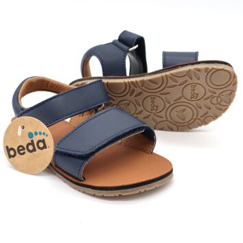 BEDA Sandalen Klett NAVY 41