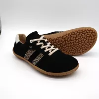 KOEL Sneaker ILA SUEDE Black Leopardo