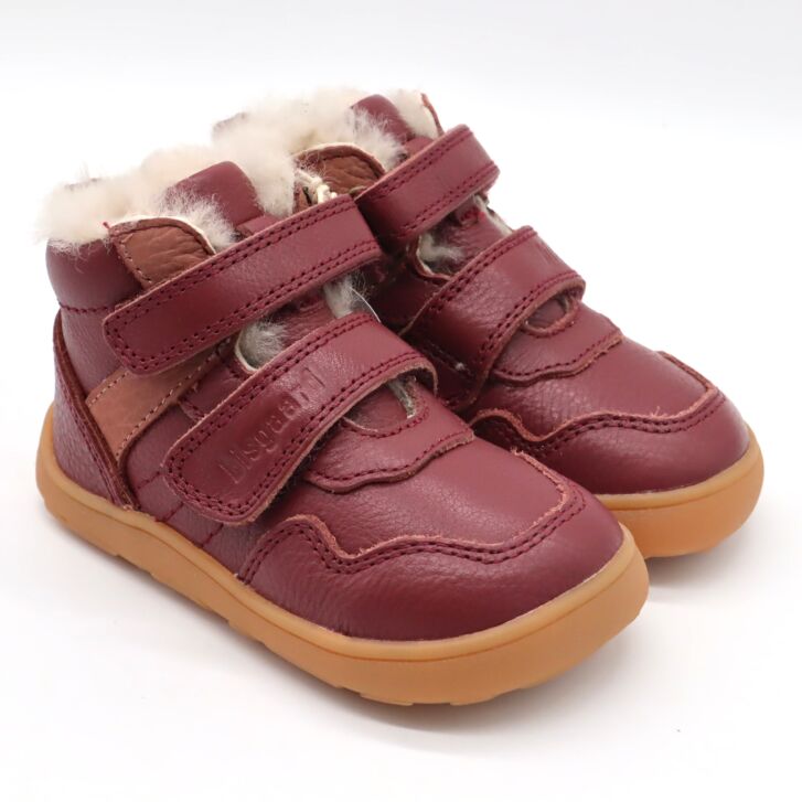 bisgaard barefoot boot BECKY LAMB bordeaux 26