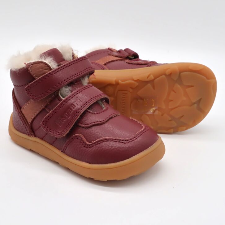 bisgaard barefoot boot BECKY LAMB bordeaux 26