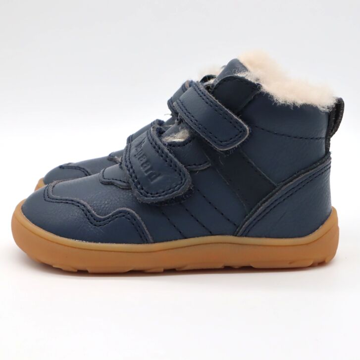 bisgaard barefoot boot BECKY LAMB navy 24