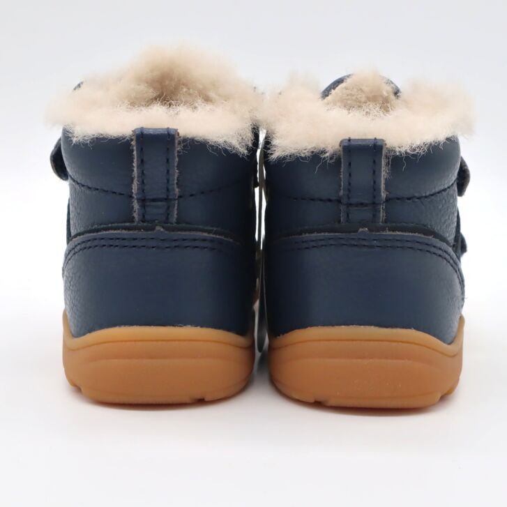 bisgaard barefoot boot BECKY LAMB navy 24