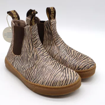 bisgaard barefoot chelsea ENE LAMB zebra glitter