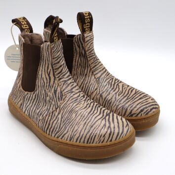 bisgaard barefoot chelsea ENE LAMB zebra glitter 29