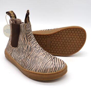 bisgaard barefoot chelsea ENE LAMB zebra glitter 33