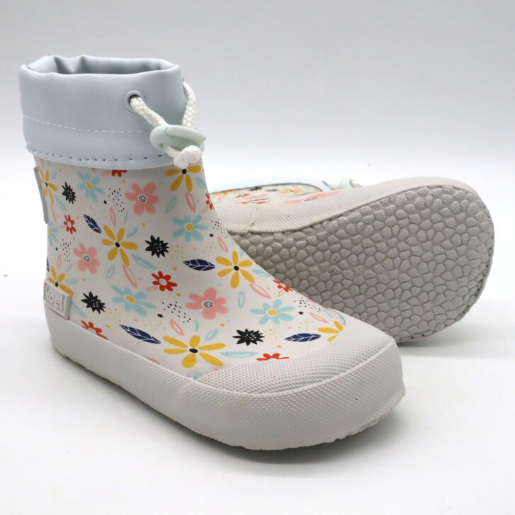 KOEL Gummistiefel MINI WELLIE Flowers White
