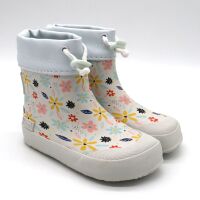 KOEL Gummistiefel MINI WELLIE Flowers White