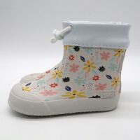 KOEL Gummistiefel MINI WELLIE Flowers White
