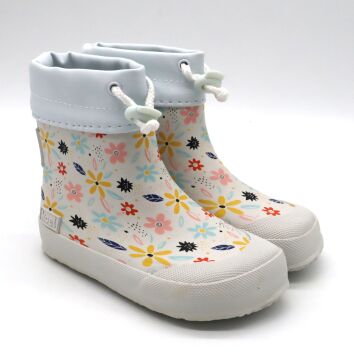 KOEL Gummistiefel Wibi Print Flowers White 22