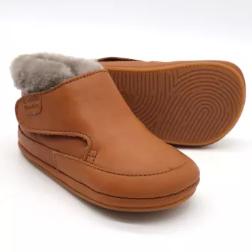 Froddo Barefoot Furry Walkers Cognac