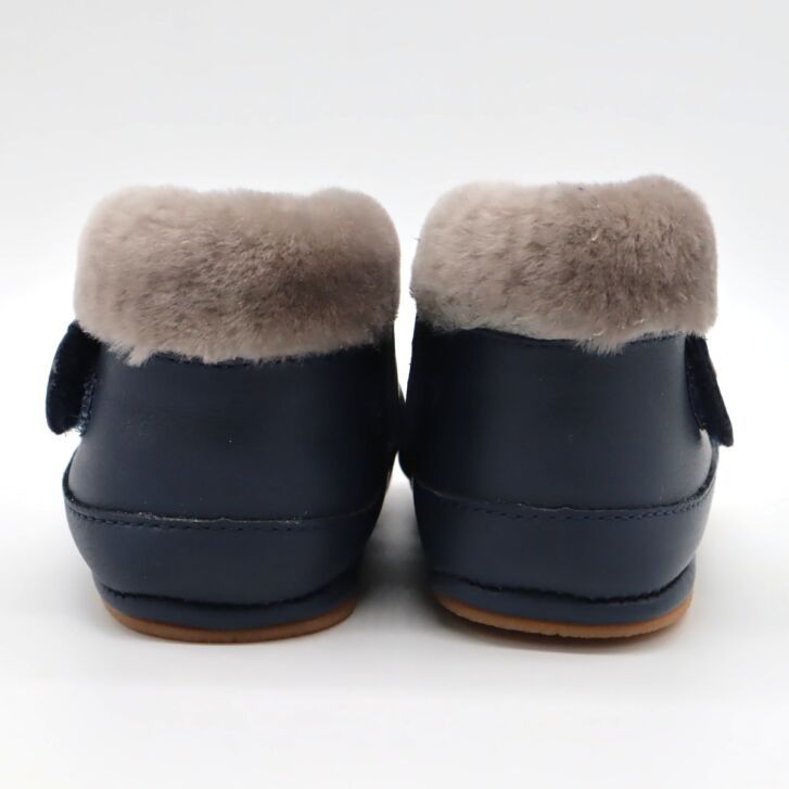 Froddo Barefoot Furry Walkers Dark Blue