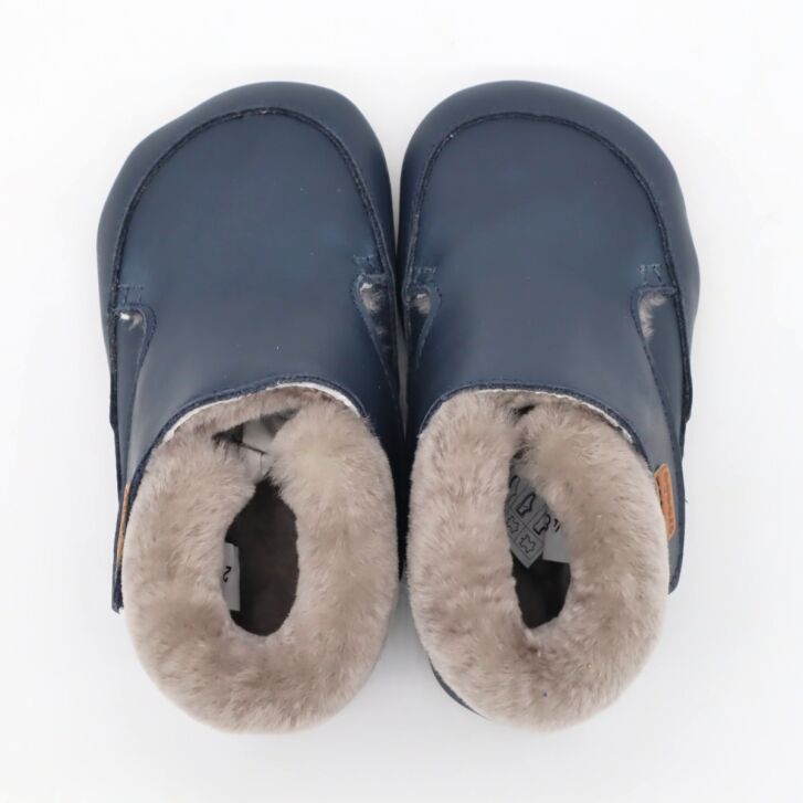 Froddo Barefoot Furry Walkers Dark Blue