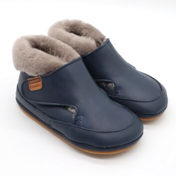 Froddo Barefoot Furry Walkers Dark Blue