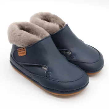 Froddo Barefoot Furry Walkers Dark Blue