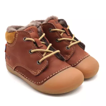 KOEL Lauflerner AVA LEATHER WOOL Chocolate