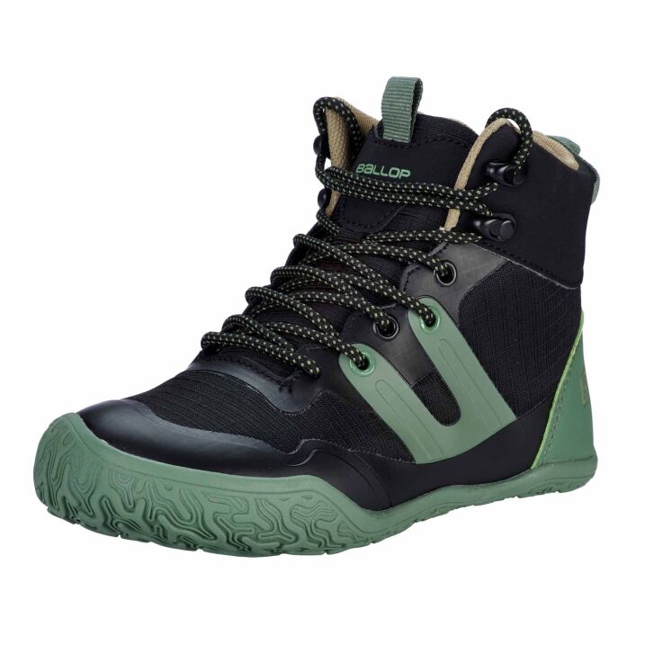 BALLOP Barefoot Kids Kuluba Waterproof black/green 29