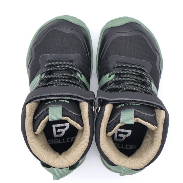 BALLOP Barefoot Kids Kuluba Waterproof black/green 34
