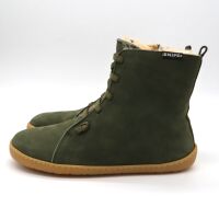 SNIPE Barfußschuh Winter-Boot Damen Kaki